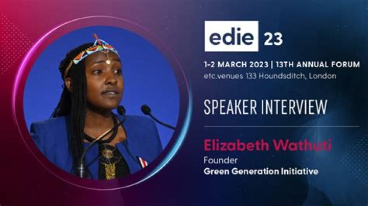 Elizabeth Wathuti’s biography, net worth, fact, career, awards and life story