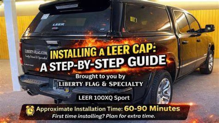 How to install a leer truck cap