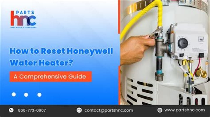 How to reset water heater