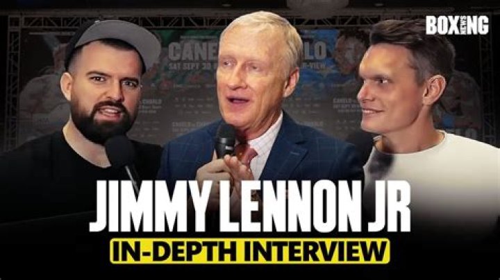 Jimmy Lennon Jr. Bio, Wiki, Age, height, Father, Married, Wife, Kids, Boxing, Salary and Net Worth