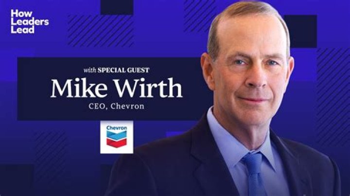 Michael Wirth Bio, Wiki, Age, Height, Wife, Chevron, Salary and Net Worth
