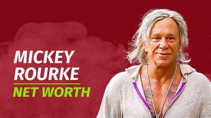 Mickey Rourke Net Worth, Income, Salary, Earnings, Biography