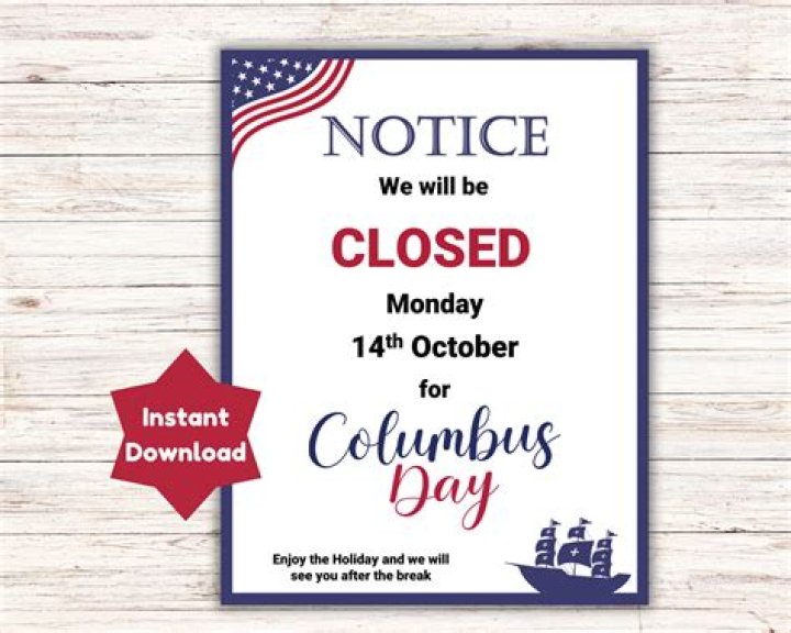 What day is columbus day on