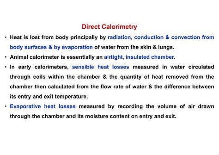 What is the Difference Between Direct Calorimetry and Indirect Calorimetry